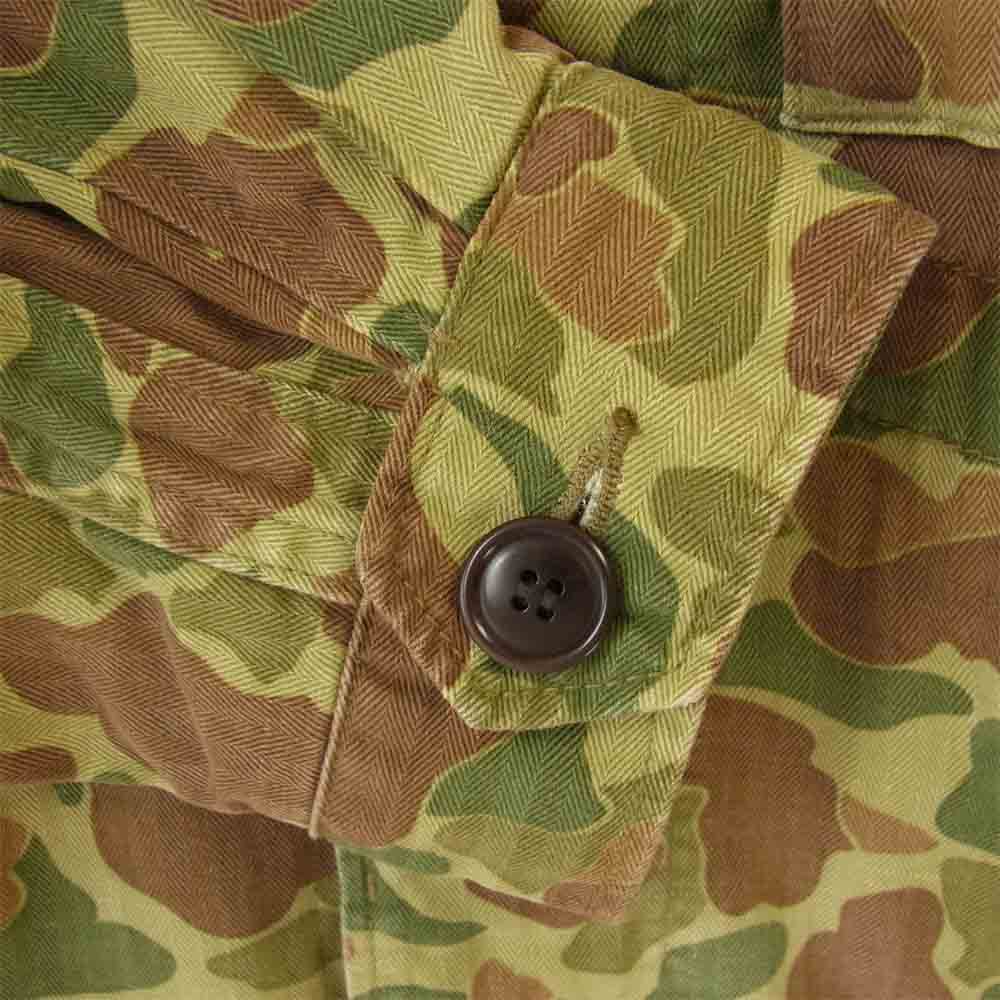 VISVIM ビズビム 15ss 0115105013022 ACHSE JACKET CAMO カモ ヘリンボーン ミリタリー ジャケット カーキ系 1【中古】