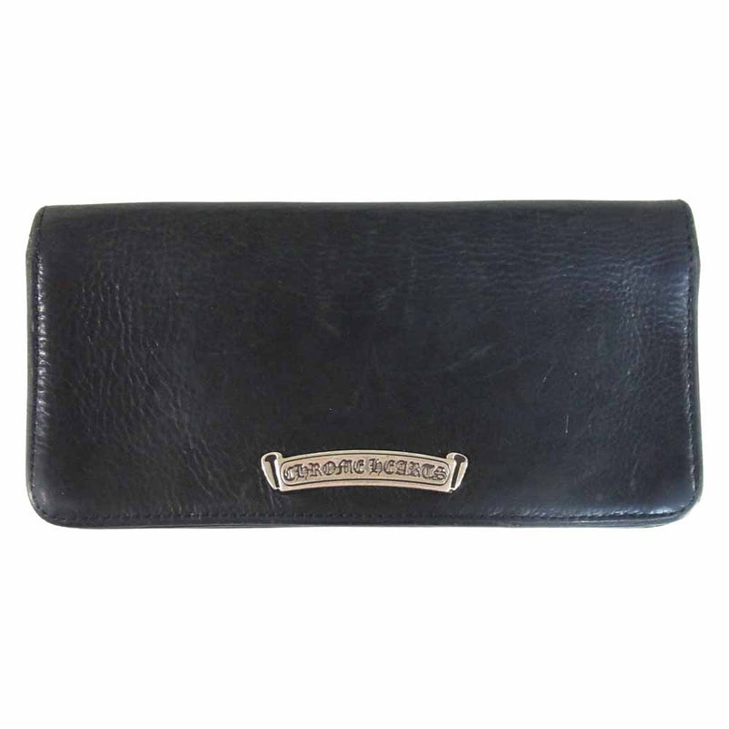 CHROME HEARTS クロムハーツ（原本無） LNG SNGL FLD TIPS WALLET ...