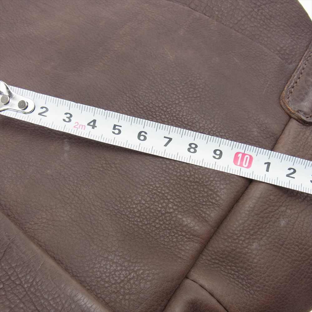 ゲンテン レッジェーロ2 レザー ハンドバッグ ハンド バッグ ダークブラウン系【中古】