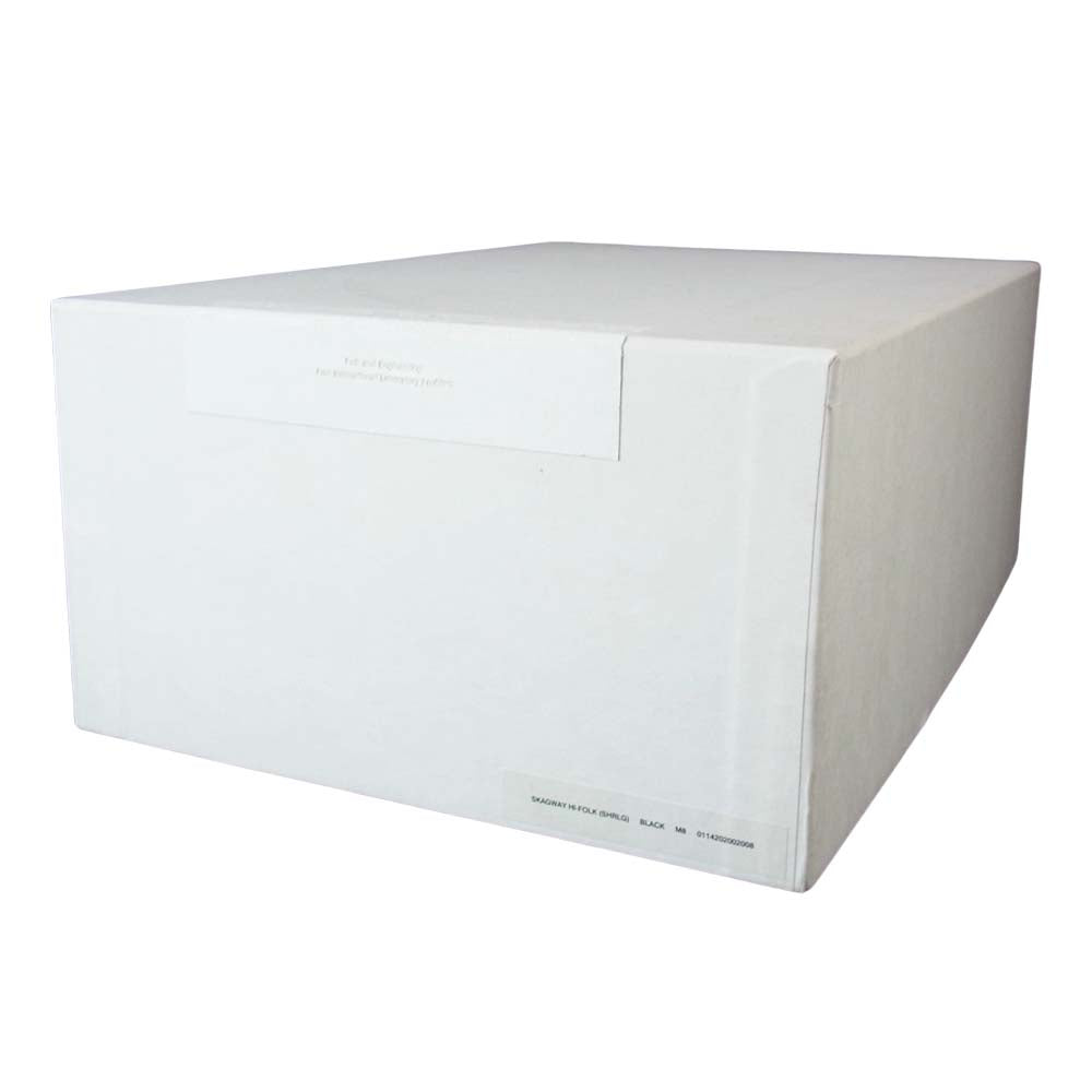 VISVIM ビズビム 14AW 0114202002008 Skagway Hi Folk ハイカット スニーカー ブラック系 8【中古】