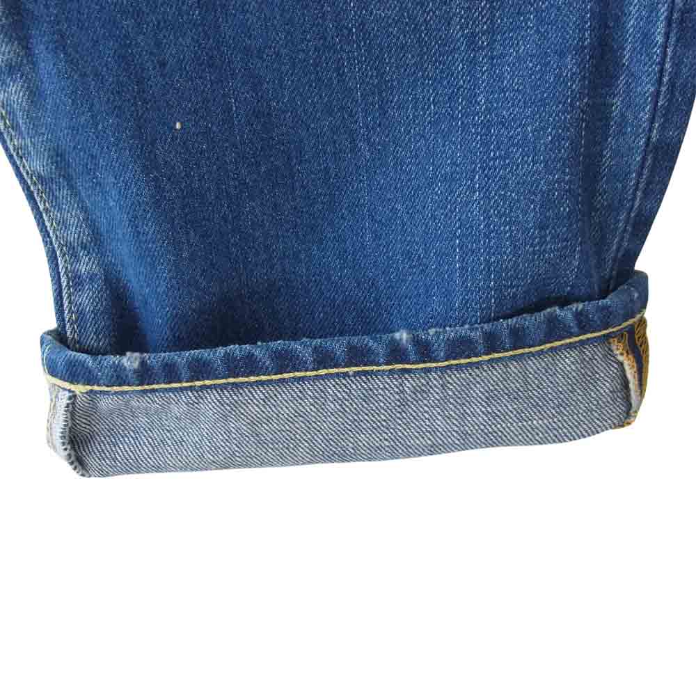 VISVIM ビズビム 16SS 0116105005016 social sculpture 04 DMGD-5 ダメージ デニム インディゴブルー系 36【新古品】【未使用】【中古】