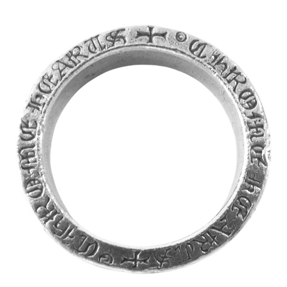 CHROME HEARTS クロムハーツ(原本無) 6mm SPACER PLN 6mm スペーサー リング プレーン シルバー系 18号程度【中古】
