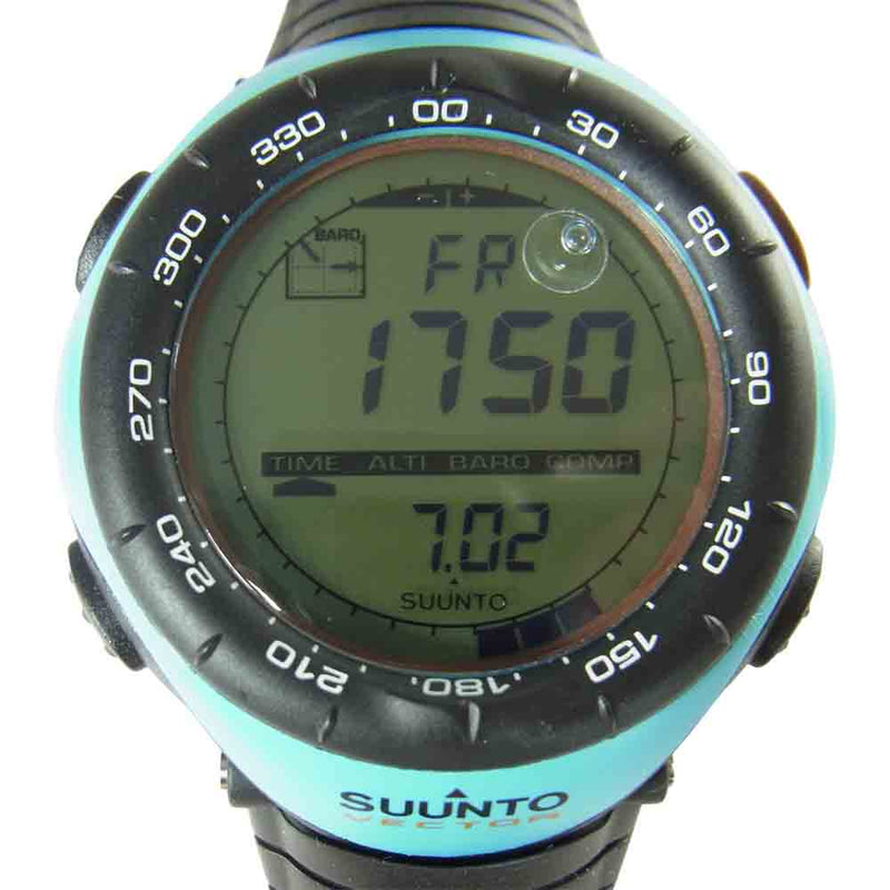 SUNTO vector スント ベクター 限定モデル ターコイズ - 腕時計(デジタル)