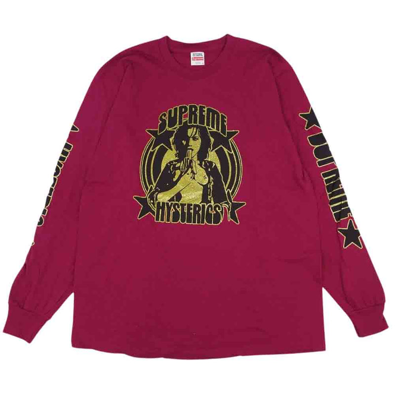 supreme 21ss hysteric glamour l/s tee L - Tシャツ/カットソー(七分