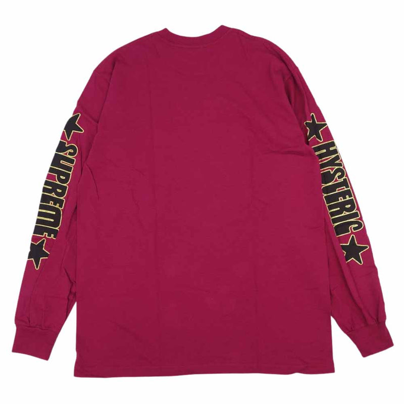 Supreme シュプリーム 21SS × hysteric glamour l/s tee ヒステリック
