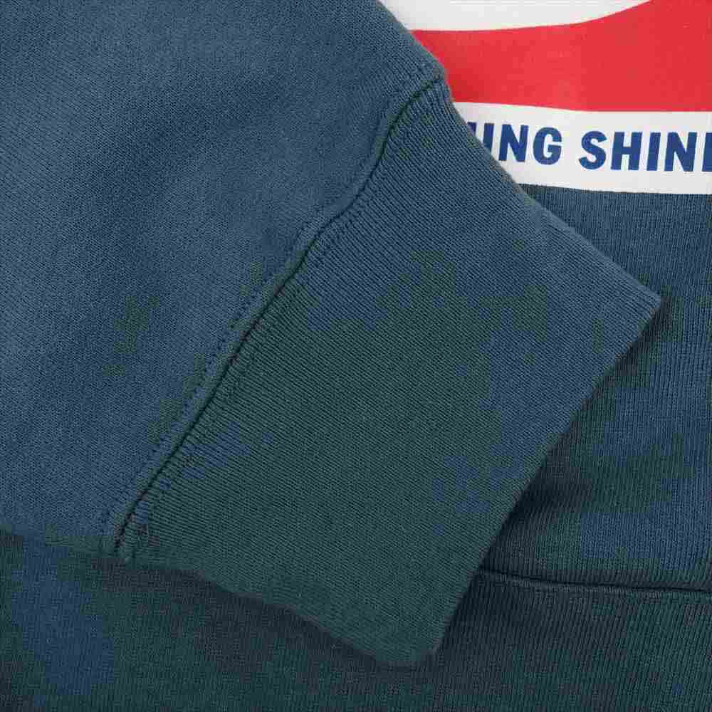 Supreme シュプリーム 21SS shine hooded sweatshirt Light Slate シャイン フーデッド スウェット Slate M【新古品】【未使用】【中古】