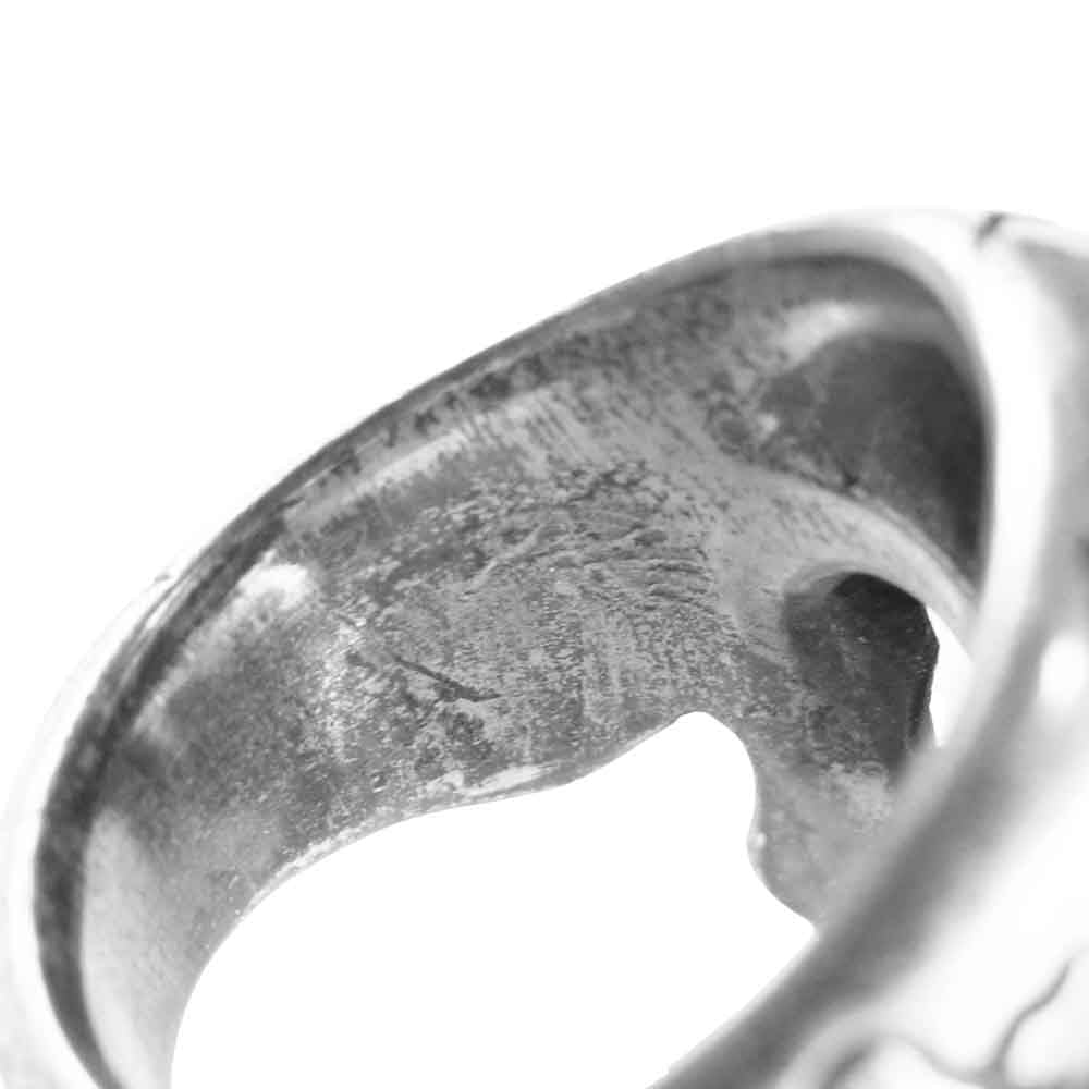 RAT RACE ラットレース STANDARD SKULL RING スタンダード スカル リング シルバー系 16~17号程度【中古】