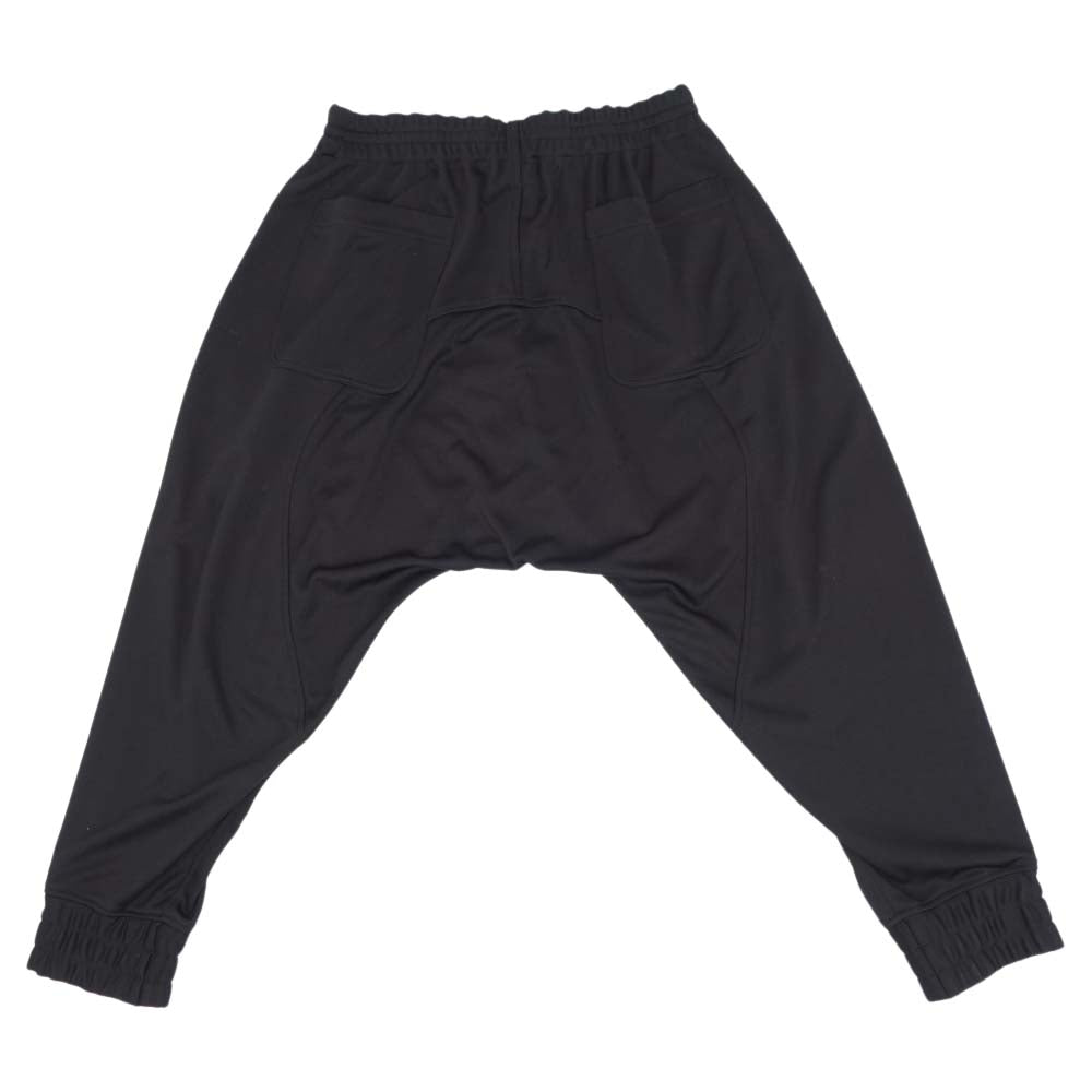 Yohji Yamamoto ヨウジヤマモト S'YTE UT-P47-901 Pe/Smooth Jersey Stitch Work Sarouel Rib New Normal Pants スムースジャージー サルエルパンツ ブラック系 3【新古品】【未使用】【中古】