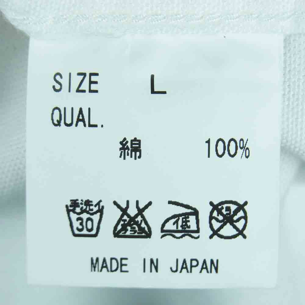 ROUGH and RUGGED ラフアンドラゲッド RR14-SS-SP-S01 YOUTH LS ユース 半袖 シャツ ホワイト系 L【新古品】【未使用】【中古】