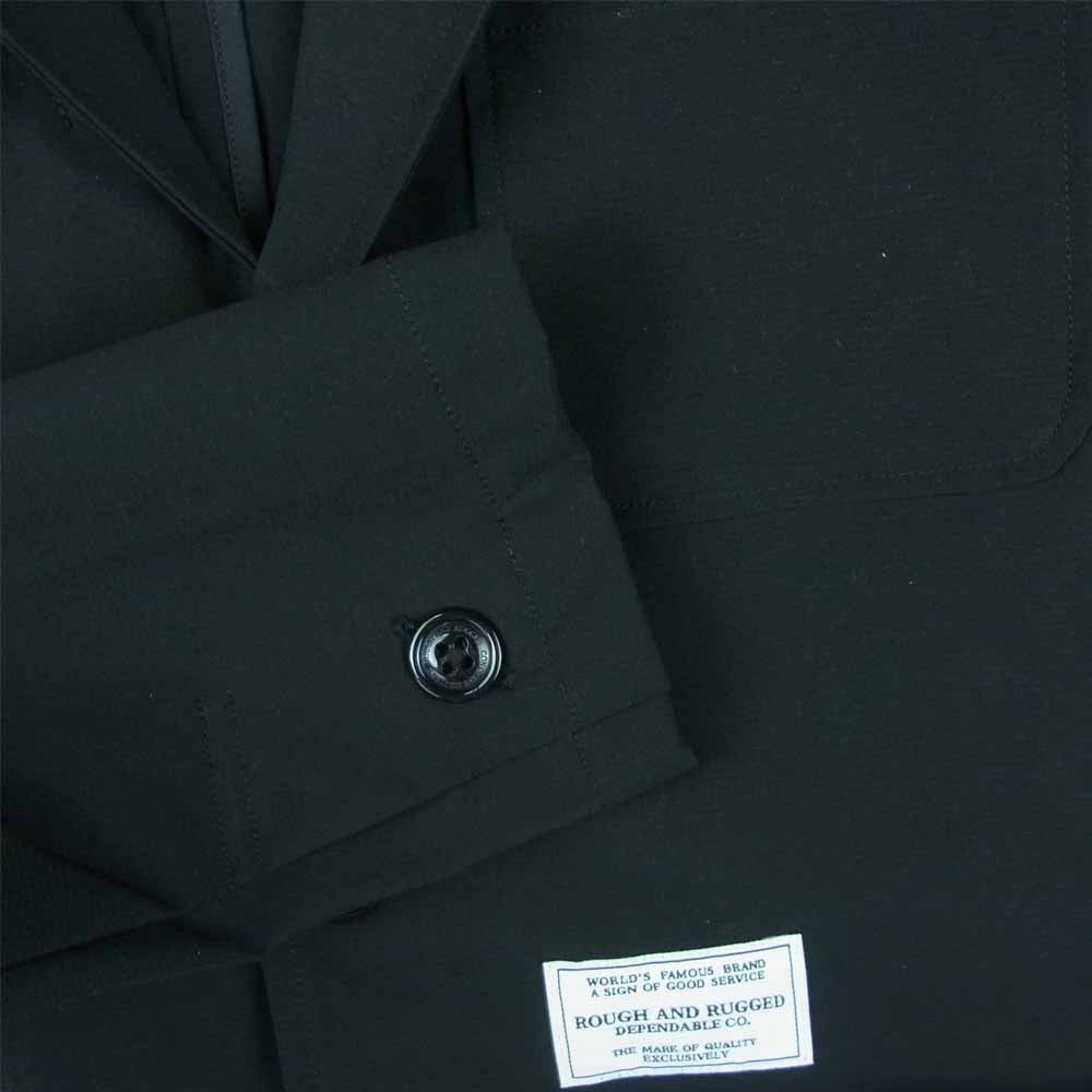 ROUGH and RUGGED ラフアンドラゲッド 18SS RR18-4-J01 SNIFF スニフ トラベル ジャケット ブラック系 S【新古品】【未使用】【中古】