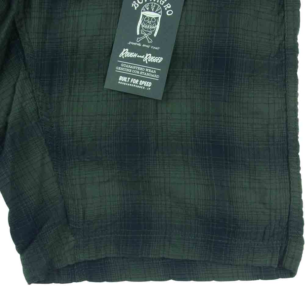 ROUGH and RUGGED ラフアンドラゲッド RR13-5-P02 RYAN ライアン ショート パンツ グリーン系 M【新古品】【未使用】【中古】