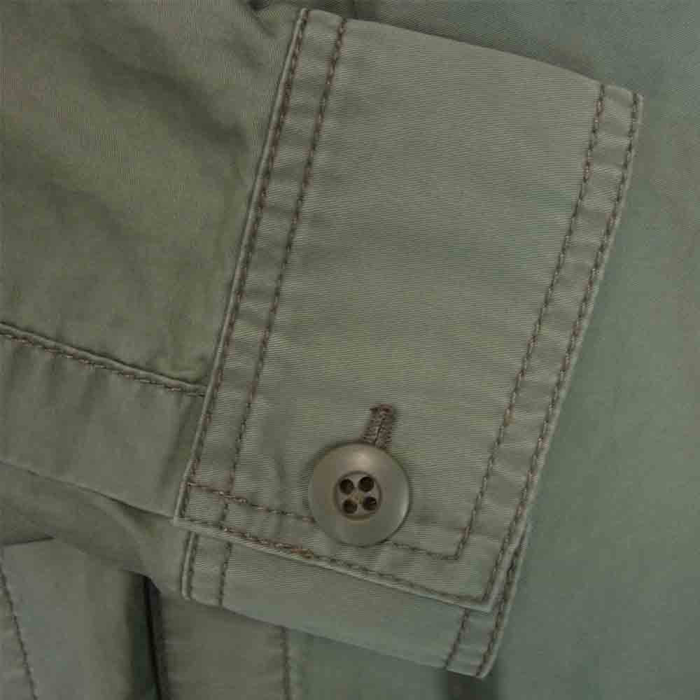 ROUGH and RUGGED ラフアンドラゲッド RR17-2-S01 DENIRO デニーロ 長袖 シャツ オリーブ系 2【新古品】【未使用】【中古】