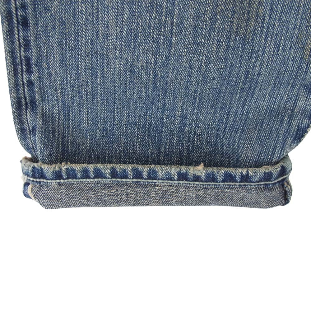 ROUGH and RUGGED ラフアンドラゲッド RR17-2-P04 FOUL EDGE ファウル エッジ デニムパンツ インディゴブルー系 3【新古品】【未使用】【中古】