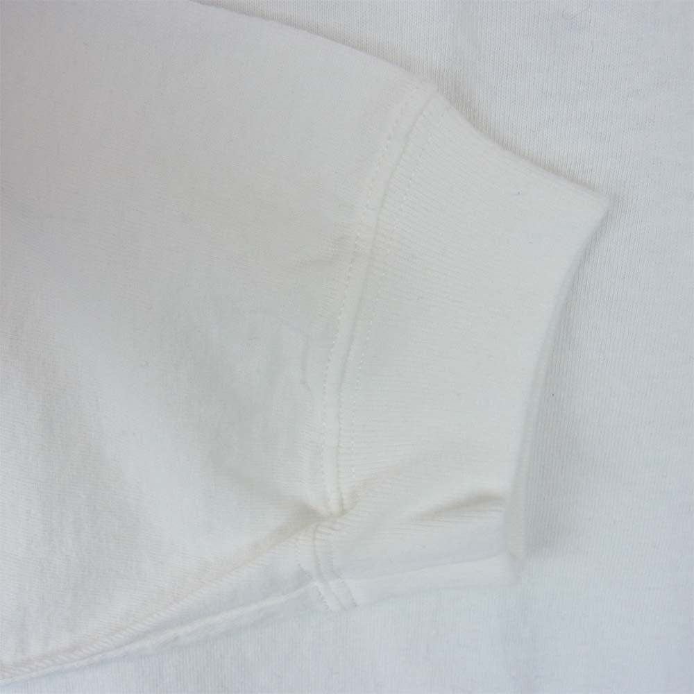 ROUGH and RUGGED ラフアンドラゲッド 20SS RR20-4-T01 DESIGN LS / BAR LOGO バー ロゴ ロングスリーブ Tシャツ ホワイト系 4【新古品】【未使用】【中古】