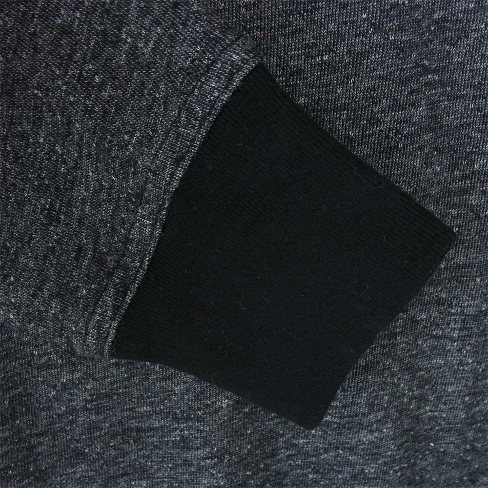 ROUGH and RUGGED ラフアンドラゲッド RR17-3-T01 CROSS L/S ロングスリーブ 切替 Tシャツ ブラック系 3【新古品】【未使用】【中古】