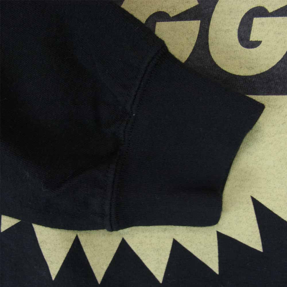 ROUGH and RUGGED ラフアンドラゲッド 18AW RR18-8-T03 DESIGN LS-02 CROSS クロス ロングスリーブ Tシャツ ブラック系 1【新古品】【未使用】【中古】