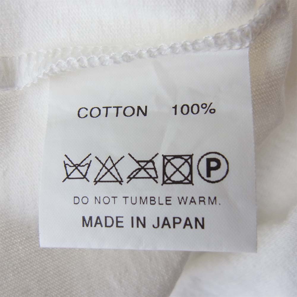 ROUGH and RUGGED ラフアンドラゲッド RR17-4-T04 DESIGN CT-01 半袖 Tシャツ ホワイト系 2【新古品】【未使用】【中古】