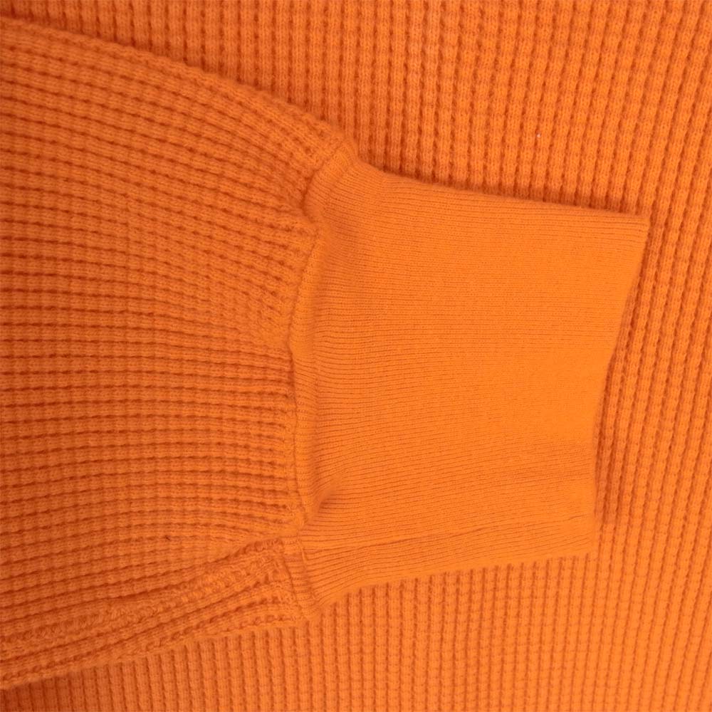 ROUGH and RUGGED ラフアンドラゲッド 18SS RR18-1-T02 BLOCK ブロック サーマル 長袖 ニット オレンジ系 1【新古品】【未使用】【中古】