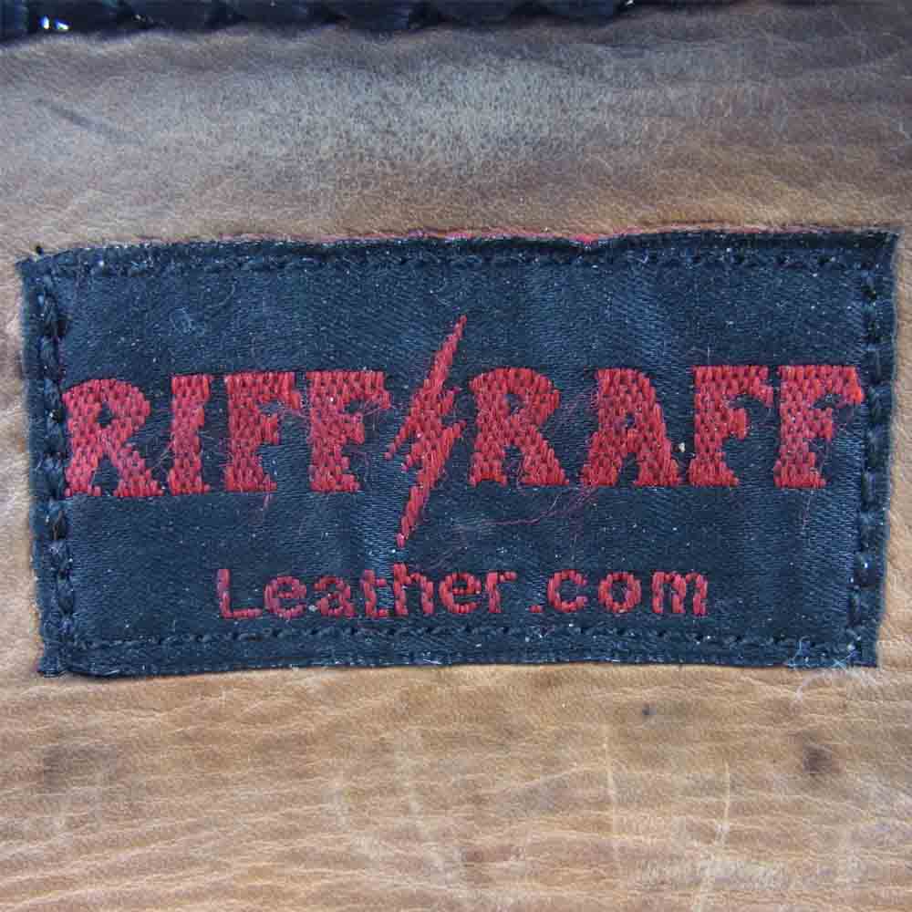 BILL WALL LEATHER ビルウォールレザー BWL オクトパス カービング イーグルヘッドスライダー クロスコンチョボタン カスタム レザー ウォレット ブラック系【中古】