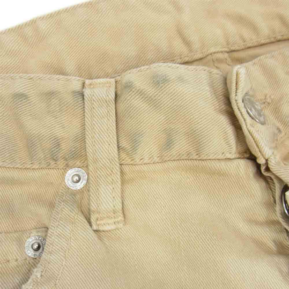 DSQUARED2 ディースクエアード S74LA0527 COOL GUY JEAN ダメージ加工 カラーデニムパンツ ベージュ ベージュ系 42【中古】