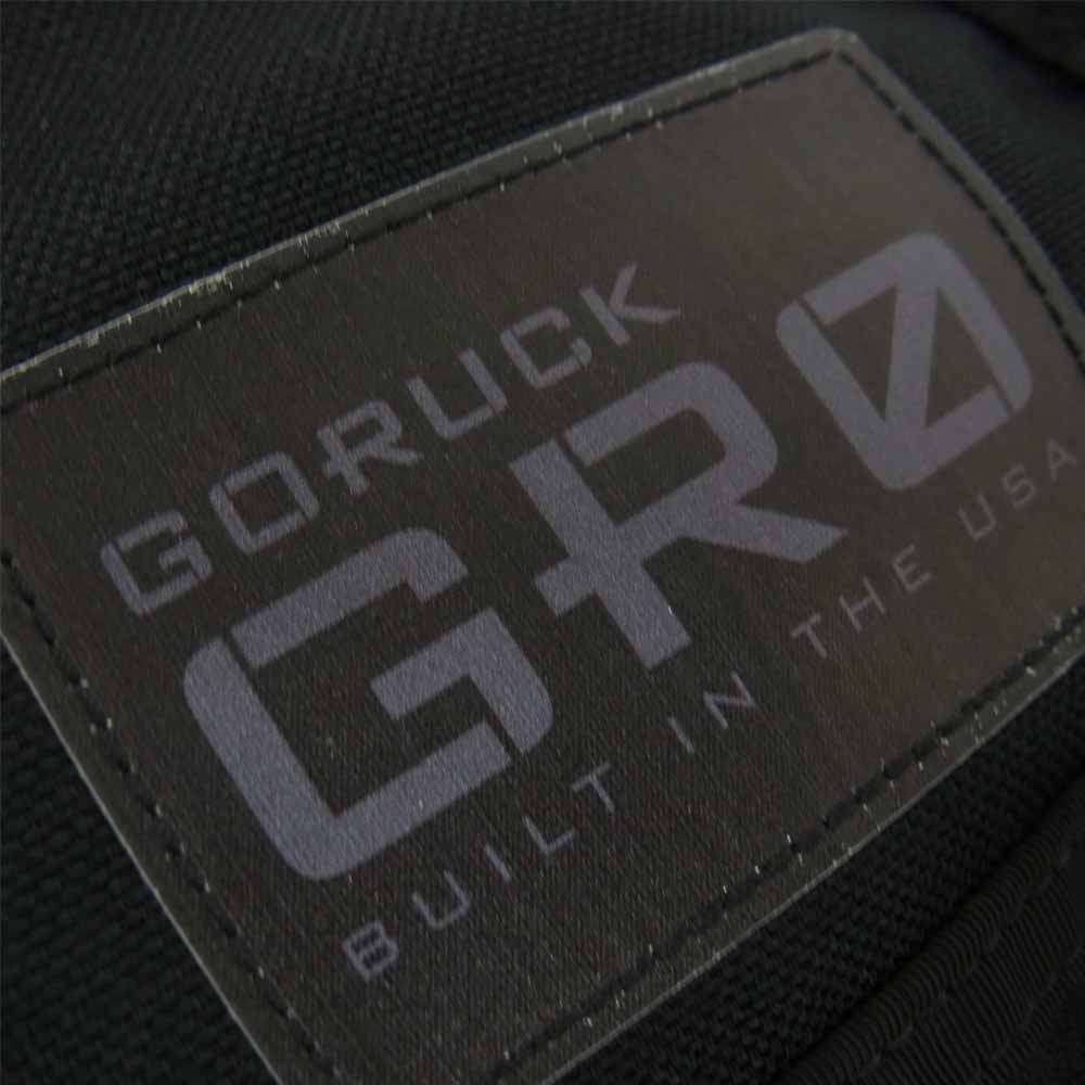 ゴーラック GR 0 バックパック デイパック リュック ブラック系【中古】