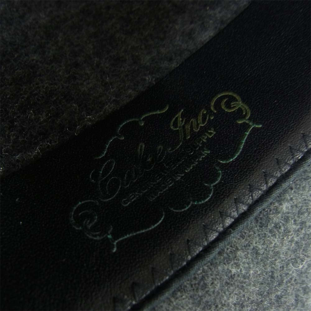 CALEE キャリー ウール ハット グレー系 M【中古】