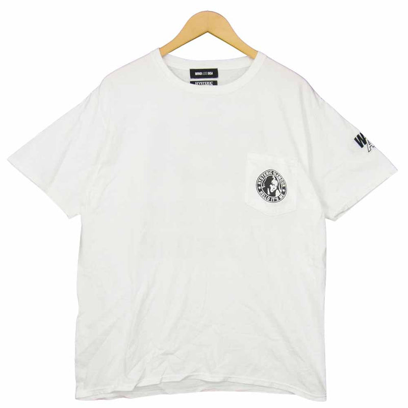 HYSTERIC GLAMOUR×WIND AND SEA  Tシャツ