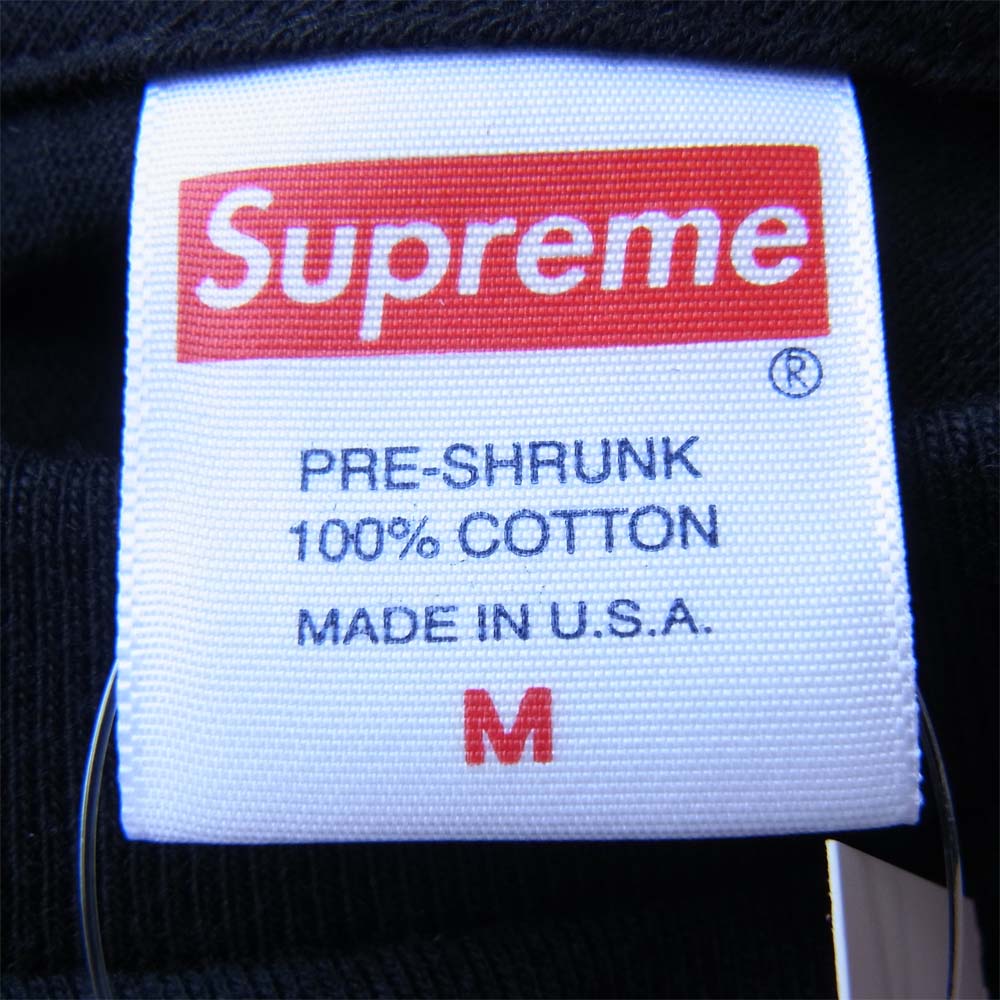 Supreme シュプリーム 20SS Shop Tee ショップ ロゴ Tシャツ ブラック系 M【新古品】【未使用】【中古】