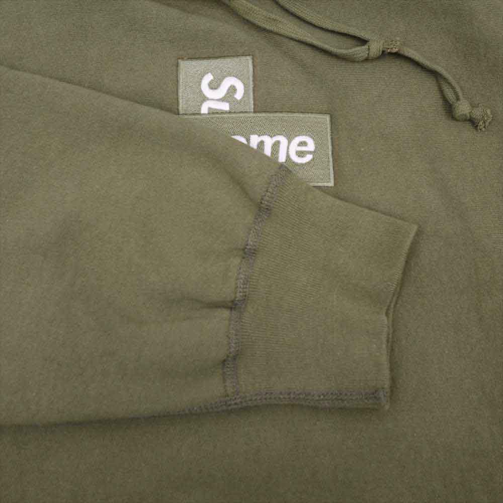Supreme シュプリーム 20AW Cross Box Logo Hooded Sweatshirt クロスボックスロゴ スウェット パーカー L【中古】