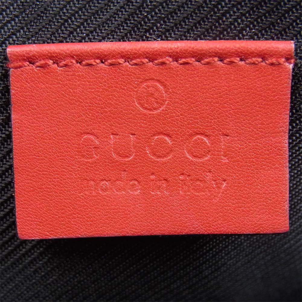 GUCCI グッチ 039 1103 2123 GGミニハンドバッグ アクセサリー ポーチ イタリア製 グレイッシュブラウン系【中古】