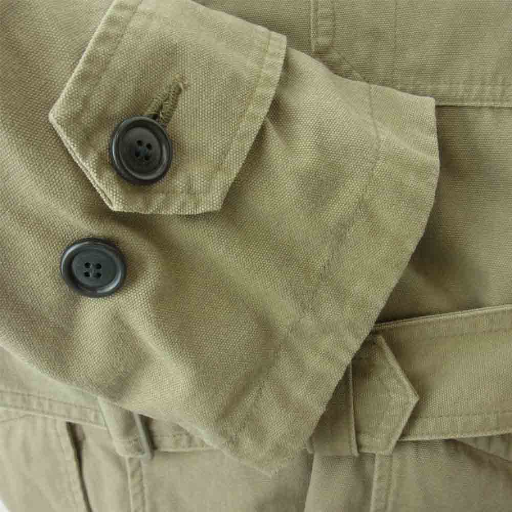 VISVIM ビズビム 17AW 0117205013008 ADMIRAL PARKA アルパカ混 ウール 裏ボア モッズ コート カーキ系 2【美品】【中古】
