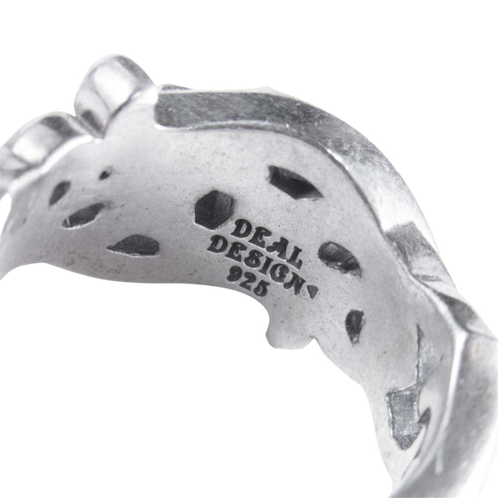 DEAL DESIGN ディールデザイン 393237 レイジング ダガー リング シルバー925 シルバー系 15号程度【中古】