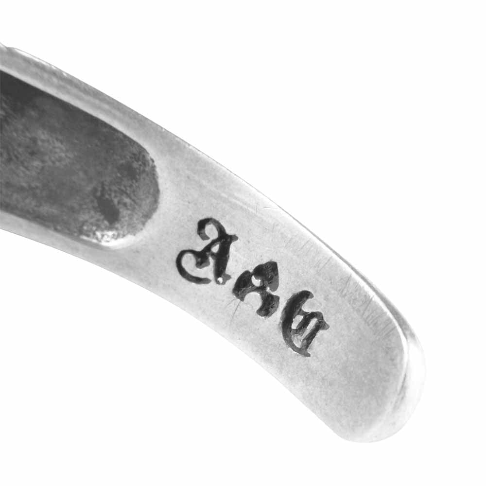 エーアンドジー 爪 クロー バングル ブレスレット アクセサリー シルバー系【中古】