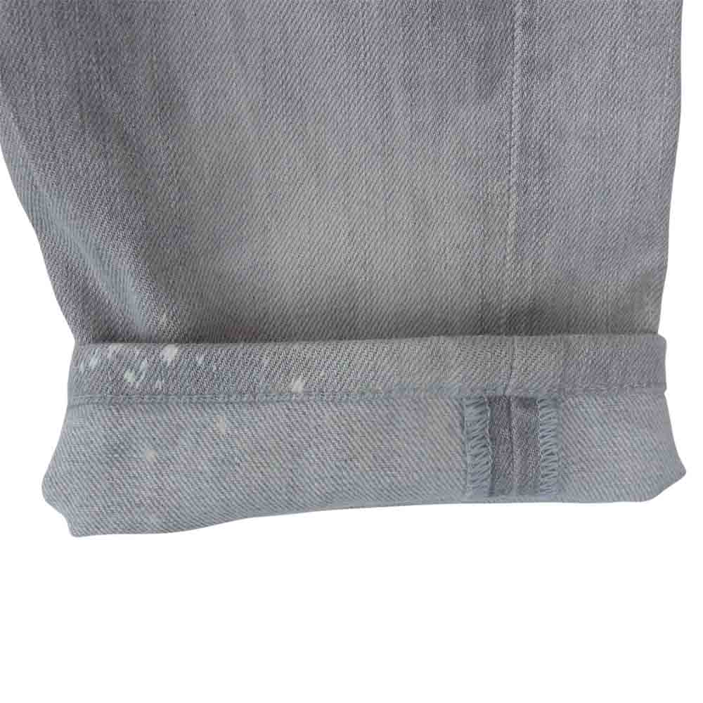 DSQUARED2 ディースクエアード S71LA0877 ペイント加工 ダメージ デニム パンツ グレー系 42【中古】
