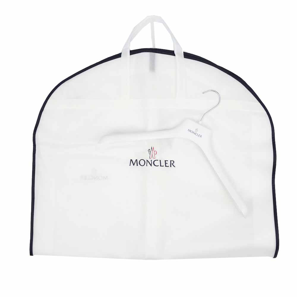 MONCLER モンクレール 国内正規品 MASSART マッサート レザー ダウン 切替 ダブルライダース ブラック系 2【新古品】【未使用】【中古】