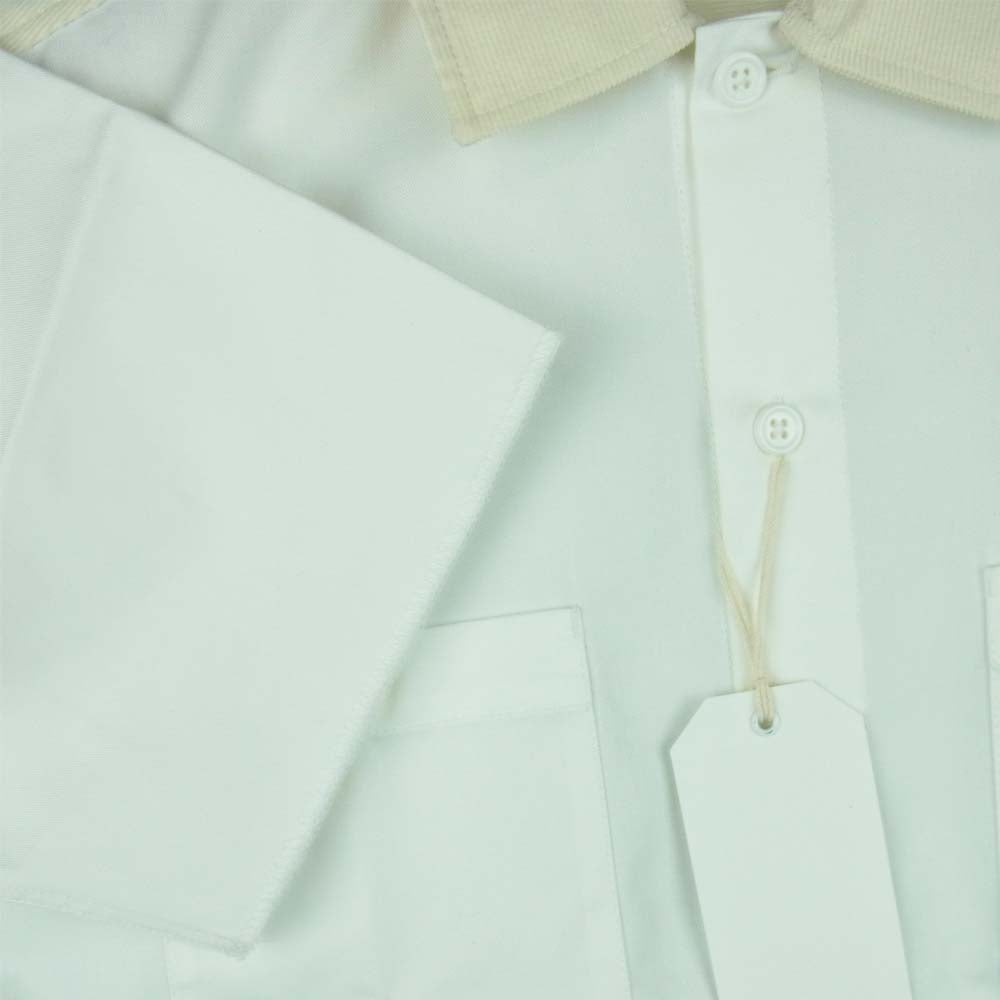 ベドウィン & ザ ハートブレイカーズ 19SB1617 S/S TC TWILL WORK SHIRT BOB ワーク 半袖 シャツ ホワイト系 1【新古品】【未使用】【中古】