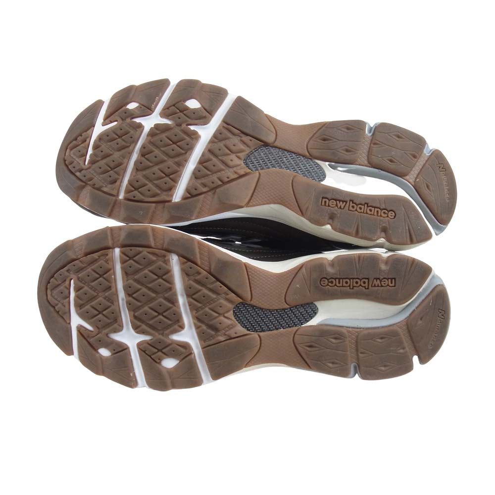 NEW BALANCE ニューバランス M9919LP 英国製 ローカット スニーカー カーキ系 USA9【美品】【中古】