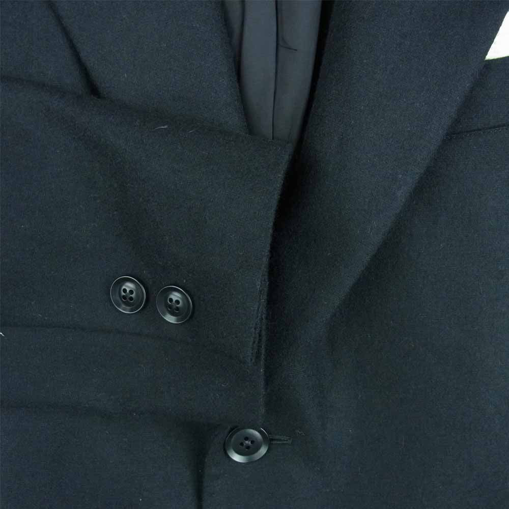 Yohji Yamamoto ヨウジヤマモト 20AW HR-J65-502 POUR HOMME プールオム WOOL/NYLON BELT SINGLE JACKET ウール ナイロン ベルト シングル ジャケット ブラック系 1【極上美品】【中古】