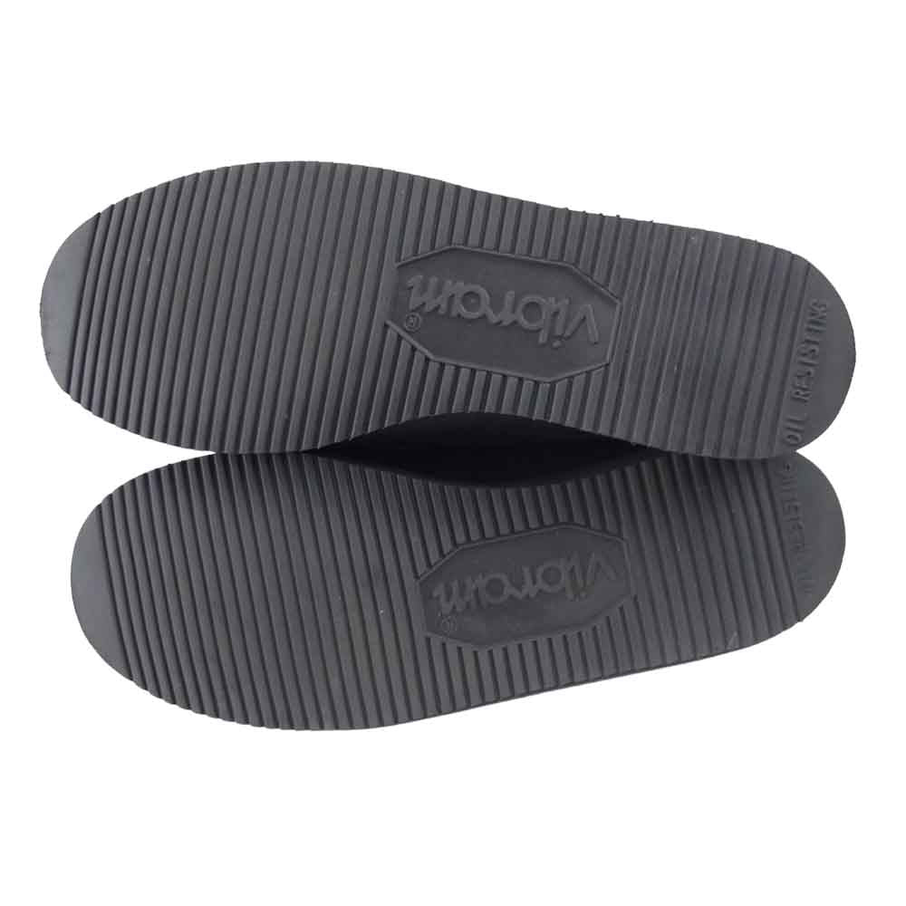 Engineered Garments エンジニアードガーメンツ × セバゴ Sebago Cover Deck Shoes フロントジップ デッキ シューズ ブラック系 28.8cm【美品】【中古】