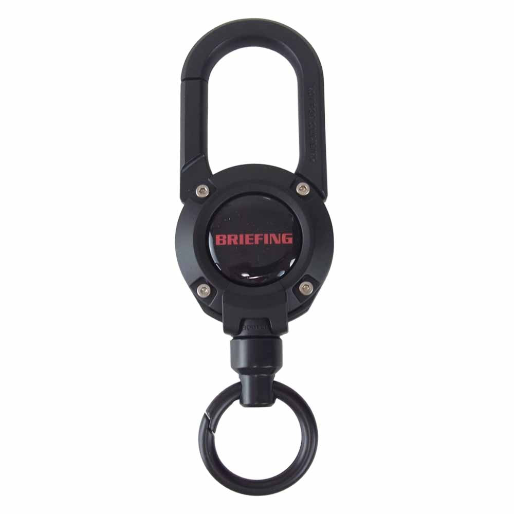 BRIEFINGブリーフィング ROOT&COマグリール360 ブラック【美品】 BRIEFING ブリーフィング ROOT CO. MAG REEL 360 カラビナ ブラック系