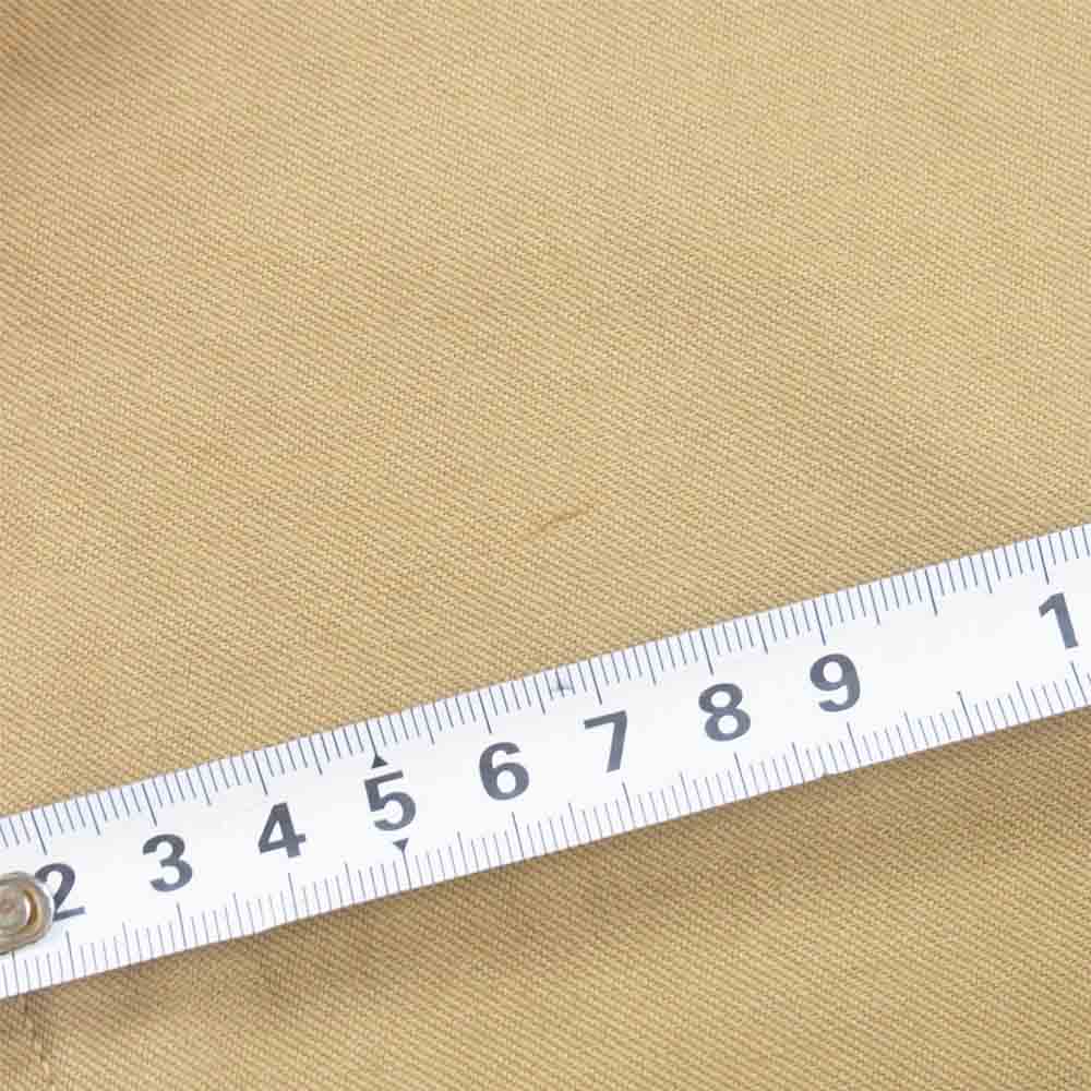 COMOLI コモリ L03-03007 パンツ ベルト 日本製 コットン リネン ベージュブラウン系 1【中古】