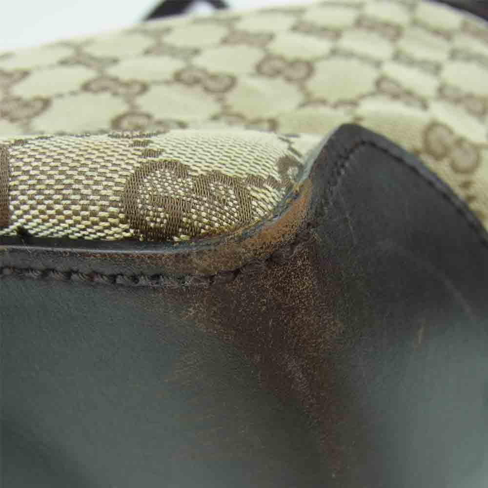 GUCCI グッチ 106251 GG キャンバス トートバッグ イタリア製 ブラウン系【中古】