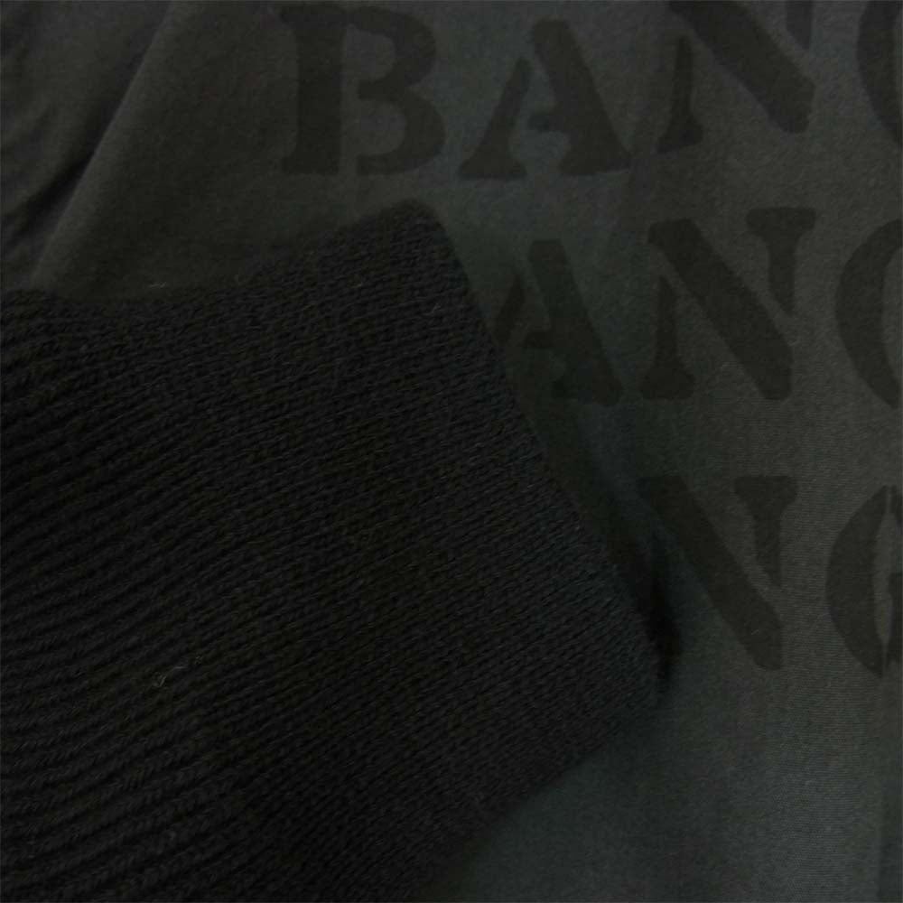 HYSTERIC GLAMOUR ヒステリックグラマー 02181AB08 BANG プリント 裏地 レオパード ブルゾン ブラック系 S【中古】