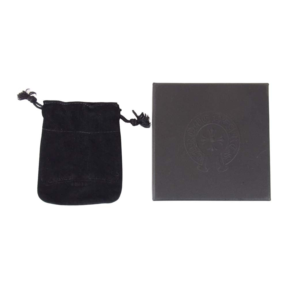 CHROME HEARTS クロムハーツ(原本有) フローラルクロス スモール マネークリップ シルバー系【中古】