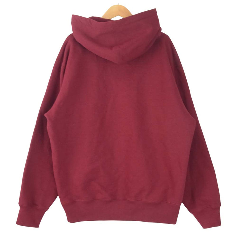 pearl hooded sweatshirt burgundy