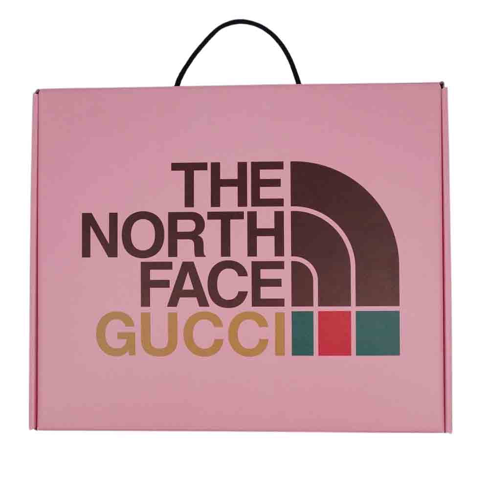 GUCCI グッチ 21SS 651724 XJDCM THE NORTHFACE ノースフェイス 国内正規品 フロント ロゴ プリント パーカー ブラック系 M【中古】