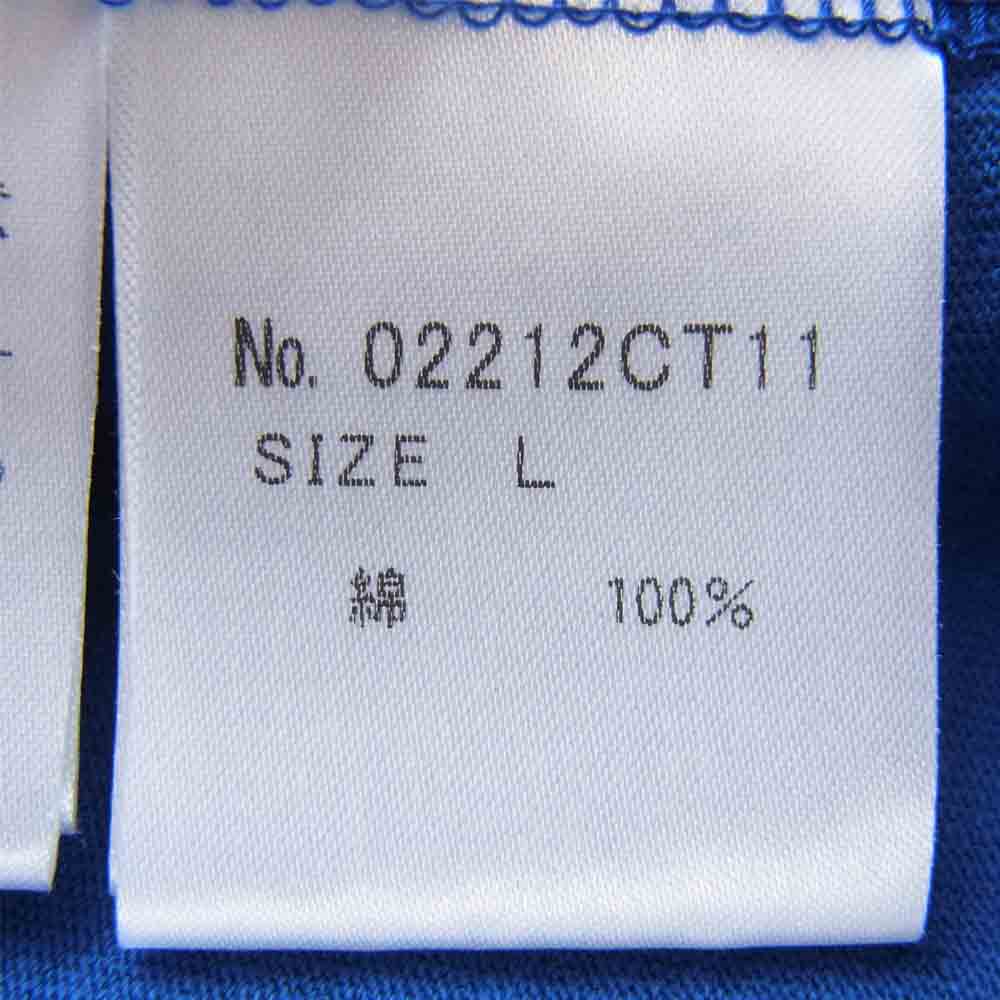HYSTERIC GLAMOUR ヒステリックグラマー 02212CT11470 SOFT DRINK ソフトドリンク Tシャツ ブルー系 L【新古品】【未使用】【中古】