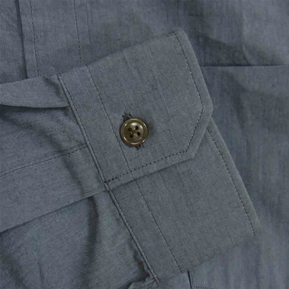 N.HOOLYWOOD エヌハリウッド 131-SH01 コットン ボタンダウン 長袖 シャツ ブルー系 40【中古】