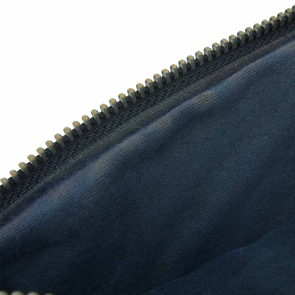 カルクル レザー ショルダー バッグ ブラック系【中古】