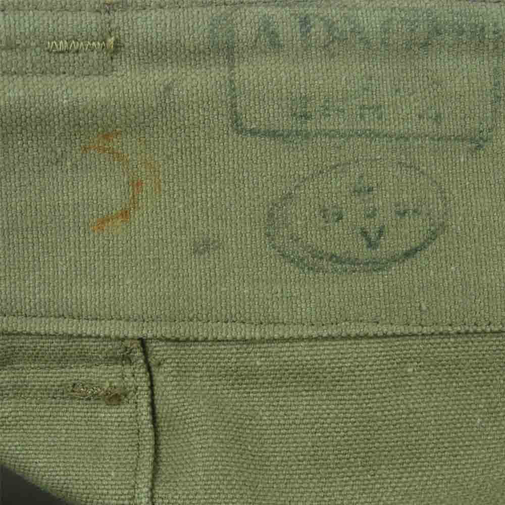 デッドストック French Military M-35 Motorcycle Overpants フランス軍 M-35 モーターサイクル オーバーパンツ ミリタリー カーキ系 XL【美品】【中古】
